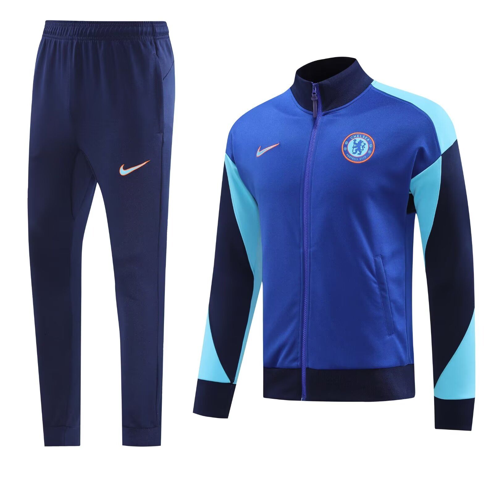 AAA Quality Chelsea 24/25 Tracksuit - Dark Blue